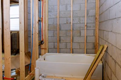 Bathroom Remodel with New Bathtub